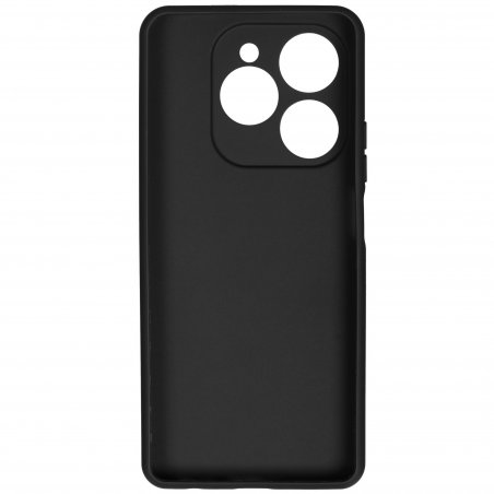 Чехол (клип-кейс) BoraSCO для Tecno Spark 20 Pro Silicone Case черный