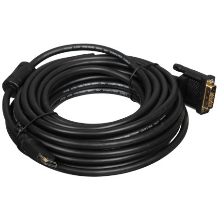 Кабель HDMI AM/DVI(24+1)M, 10м, CU, 1080P@60Hz, 2F, VCOM