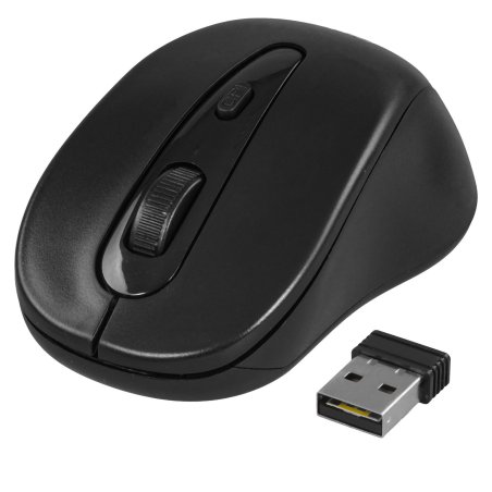 Мышь беспроводная Dialog Pointer MROP-05U черный, 1600 dpi, радиоканал, USB, кнопки - 4