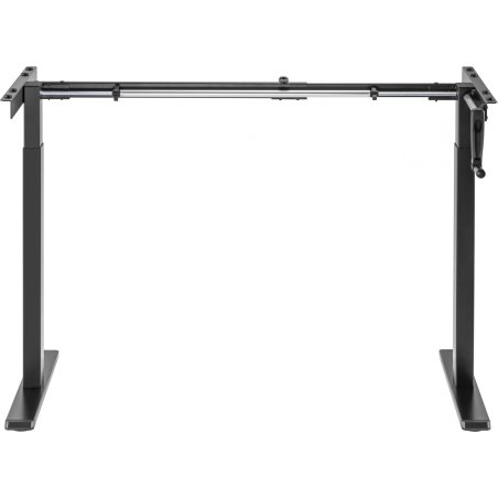 Подстолье Cactus CS-MDF-BK черный каркас черный 70x118x133 см