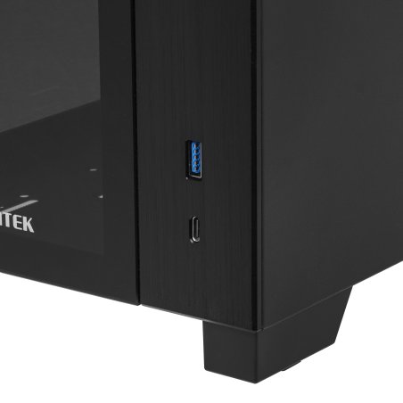 Компьютерный корпус Raijintek PAEAN MINI 0R20B00213 черный, Mini-ITX, for psu ATX PS/2, USB 3.0x2, USB 2.0x2, HD Audiox1