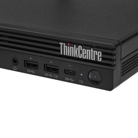 Мини ПК Lenovo ThinkCentre Neo 50q G4 slim i5 13420H (2.1) 8Gb SSD 512Gb UHDG без ОС WiFi BT 90W kb мышь клавиатура черный (12LN005SUM)