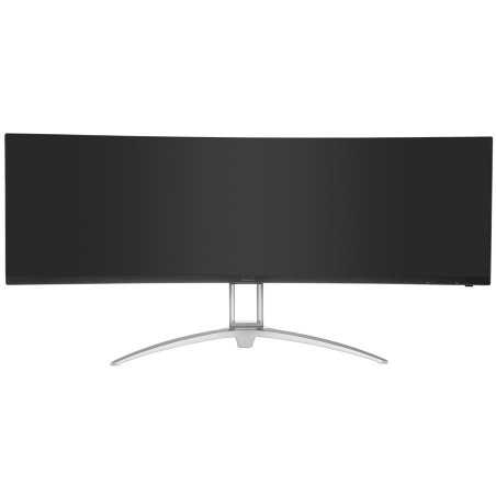Монитор 48.8" AOC AG493UCX2 VA 5120x1440, 165 Гц, 1 мс, 32:9, 400 кд/м2, 3xHDMI, 1xDP, 1xUSB-C, изогнутый, черный