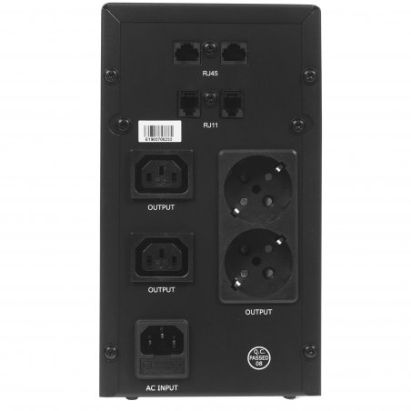 Источник бесперебойного питания CROWN CMU-SP1200 COMBO / 1200ВА / 720Вт / 2xIEC + 2xEURO