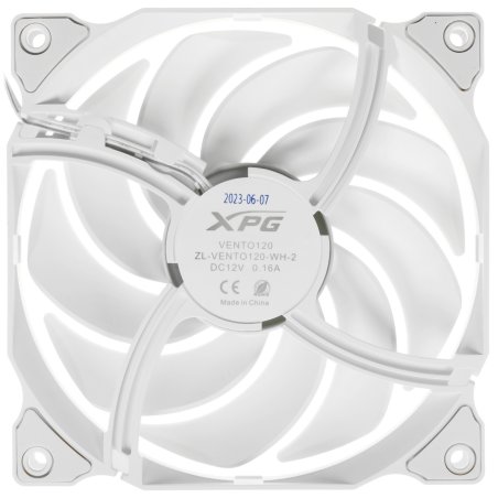 Вентилятор для корпуса ADATA XPG VENTO 120 ARGb белый, 120 мм, 1850 об/мин, 21 дБ, 3 pin