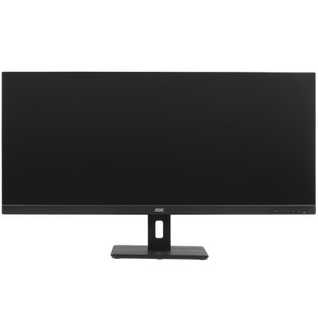 Монитор 34" AOC U34E2M VA 3440x1440, 100 Гц, 4 мс, 21:9, 300 кд/м2, 2xHDMI, 1xDP, 1x3.5 мм, черный