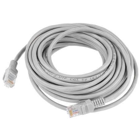 Патч-корд UTP кат.5e, 7.5м ExeGate серый