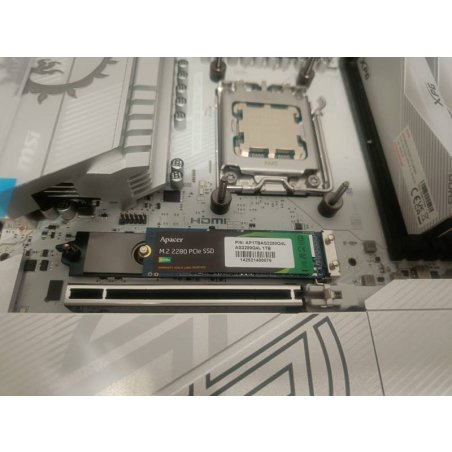 Накопитель SSD Apacer AS2280Q4L, 512Gb, M.2 2280, PCIe 4.0 x4, NVMe, R/W 3600/3000