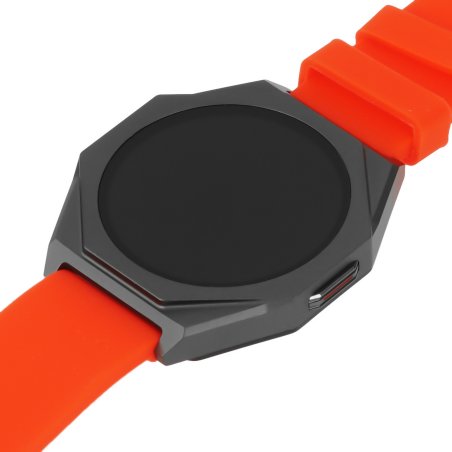 Умные часы Canyon Otto SW-86, 1.3" IPS, Bluetooth, IP68, теплый красный / черный