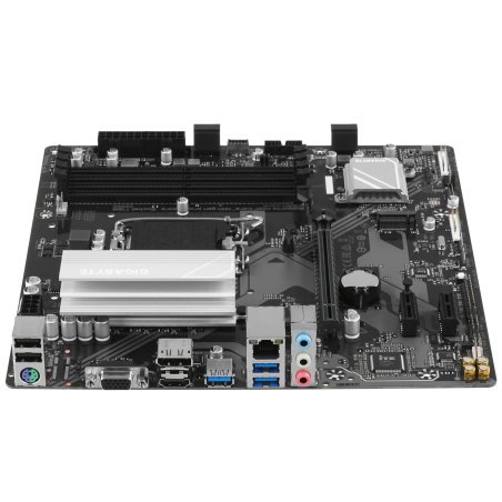 Материнская плата Gigabyte B760M D3HP DDR4, LGA 1700, Intel B760, 4xDDR4, 4xSATA, 2xM.2, 1xPCIe 4.0 x16, 2xPCIe x1, 1xHDMI, 1xVGA, 1xDP, 1x 1Gb LAN, 3xUSB-A 3.2 Gen 1, 2xUSB-A 2.0, 3x3.5 мм, 7.1, mATX
