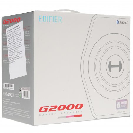 Колонки Edifier G2000 PRO 2.0 черный 32Вт BT