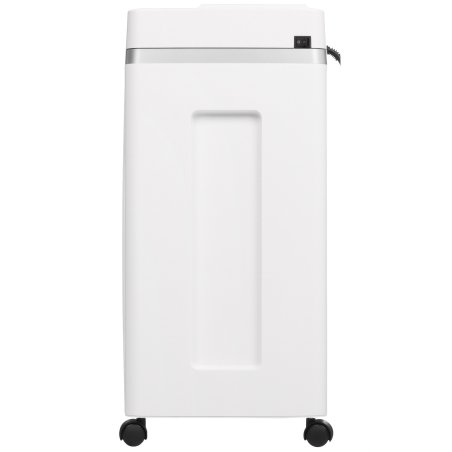 Шредер Office Kit S200TSCD 0,8x1 белый (секр.P-7) фрагменты 6лист. 25лтр. скобы пл.карты CD