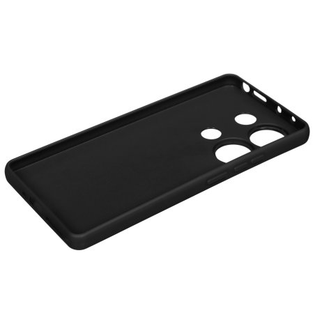 Чехол (клип-кейс) BoraSCO для Xiaomi Redmi Note 14 Pro 4G Silicone Case черный (74848)