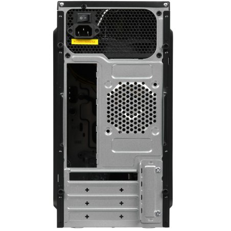 Компьютерный корпус Minitower ExeGate mEVO-7805-XP450 (mATX, БП XP450 с вент. 12см, 2*USB+1*USB 3.0, аудио, черный, с 2*RGb подсветкой)