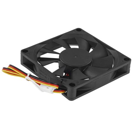 Вентилятор для корпуса 5bites FB8015S-12L3 черный, 80 x 80 мм, 2000 об/мин, 20 дБ, 3 pin