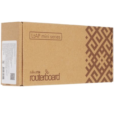 Точка доступа MikroTik LtAP mini (RB912R-2ND-LTM) N300 10/100BASE-T черный