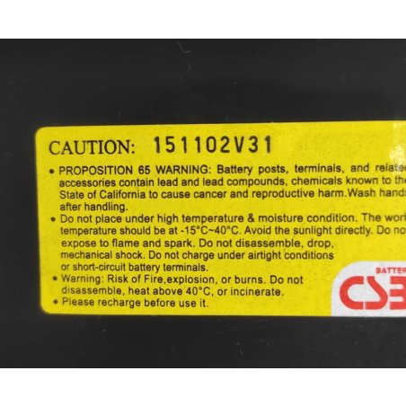 Батарея CSB UPS 123607 (12V, 7.5Ah)