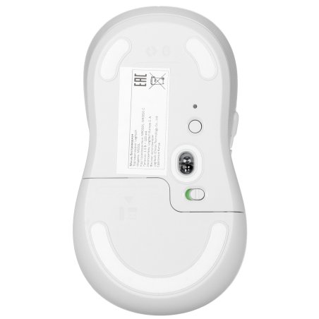 Мышь беспроводная Logitech Signature M650 L белый, 4000 dpi, радиоканал, Bluetooth, USB, кнопки - 5