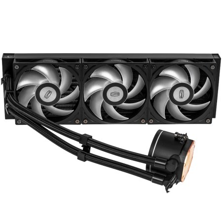 Система охлаждения PCCooler DA360 Pro ARGb черный 120мм алюминий+медь 2200rpm 33.7db 4-pin 300W