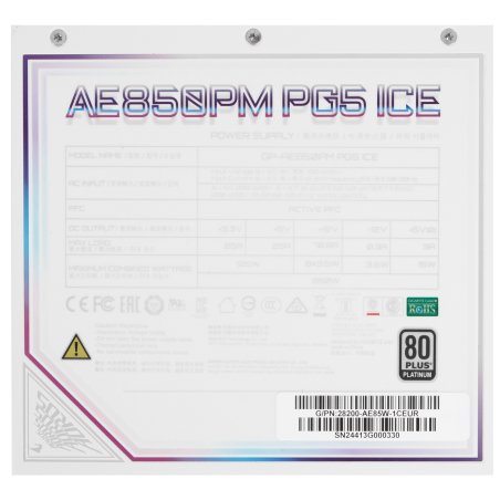 Блок питания GIGABYTE GP-UD850GM PG5 ICE ATX 850W