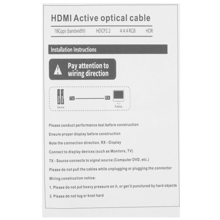 Активный оптический кабель VCOM USB TypeC--->HDMI 2.0v 5м
