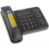 Телефон проводной Panasonic KX-TS2356RUB черный АОН,Caller ID,ЖКД,блокировка набора,выключение микрофона