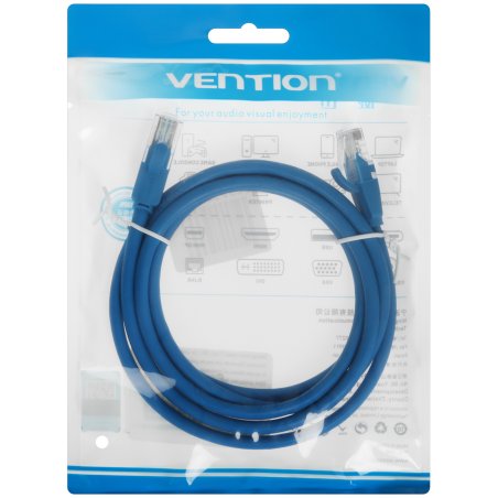 Патч-корд Vention прямой UTP cat.6, RJ45 - 1,5 м. синий
