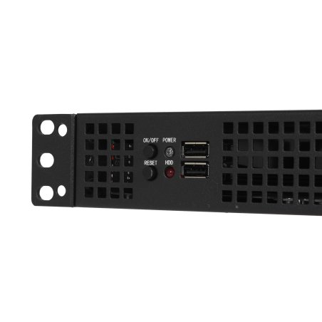 Серверный корпус ExeGate Pro 1U550-04 (RM 19", высота 1U, глубина 550, без БП, USB)