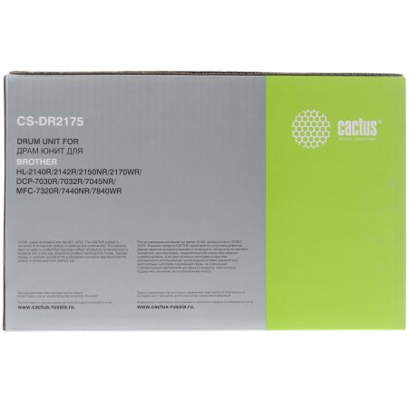 Фотобарабан Cactus CS-DR2175 для Brother HL-2140R/2142R/2150NR/2170WR 12 000стр.