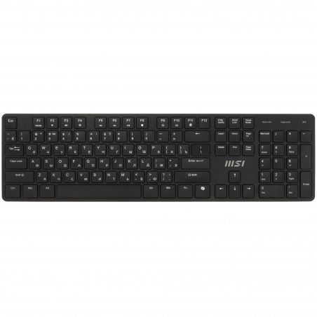 Комплект клавиатура+мышь MSI K200 Combo MS-8ZA4 беспроводной, USB, 1600 DPI, чёрный