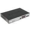 Коммутатор D-Link DGS-1210-10P/ME/B1A Управляемый 2 уровня с 8 портами 10/100/1000Base-T с поддержкой PoE и 2 портами 1000Base-X SFP