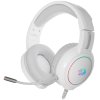 Гарнитура Redragon Mento белый, проводная, USB / 2 x mini jack 3.5 мм, подсветка