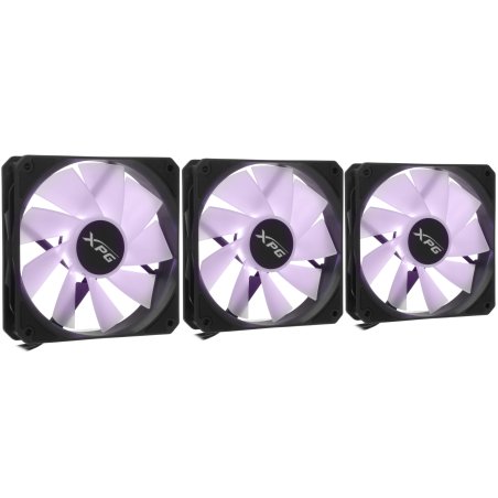 Вентилятор для корпуса ADATA XPG VENTO R 120 ARGb PWM черный, 120 мм, 1600 об/мин, 32 дБ, 4 pin
