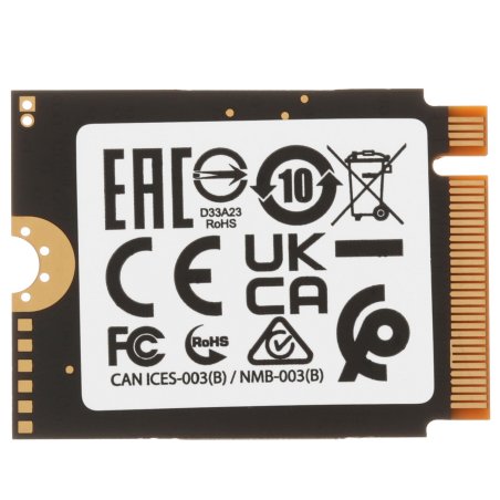 Накопитель SSD NVMe ADATA XPG GAMMIX S55, 512Gb, PCIe 4.0 x4, 2230, R/W 5000/3000 Мбайт/сек