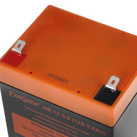 Батарея ExeGate EX285951RUS HR 12-5.8 (12V 5.8Ah 1223W, клеммы F2)