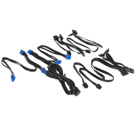 Блок питания серверный 700W ExeGate ServerPRO-700RADS (ATX, for 3U+ cases, APFC, КПД 80% (80 PLUS), 14cm fan, 24pin, 2(4+4)pin, PCIe, 5xSATA, 4xIDE, FDD, Cable Management, black)