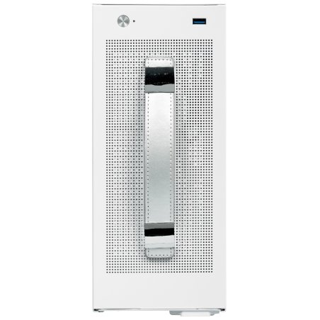 Компьютерный корпус без блока питания PCCooler I100 PRO MESH GY, Mesh Compact, серый, SPCC, no fans ITX 60/300/SFX PSU support; 1x2.5", 1x3.5", 2xPCI 1xUSB-C 3.1 308x128x190mm