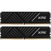 Модуль памяти ADATA 16GB DDR4 3200 UDIMM XPG GAMMIX D35 Gaming Memory AX4U32008G16A-DTBKD35 1.35V, Heat Shield, Kit (2x8GB), Black, RTL,