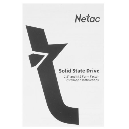 Накопитель SSD Netac N600S, 2Tb, SATA III, 2.5", R/W 560/520