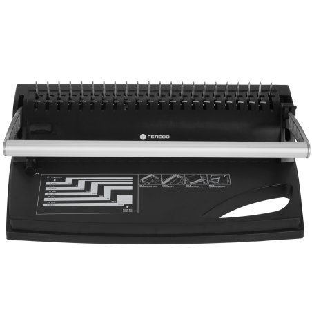 Переплетчик Heleos БП9п A4/перф.9л.сшив/макс.150л./пластик.пруж. (6-19мм)