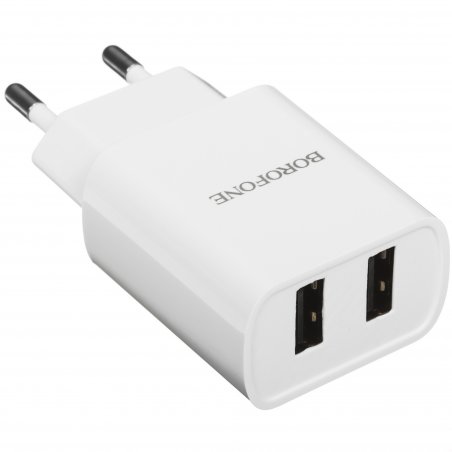 Сетевое зарядное устройство BOROFONE (6931474739148) BA53A Powerway 2USB белый