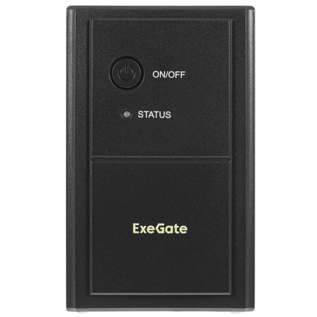 Источник бесперебойного питания ExeGate EP285525RUS SpecialPro UNB-400.LED.AVR.EURO 400VA/240W, LED, AVR, 2 евророзетки, черный