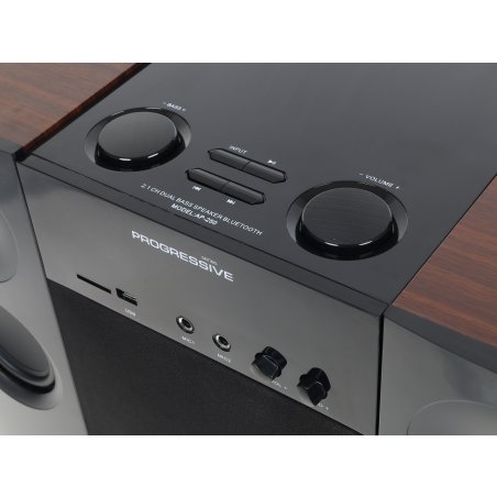 Колонки Dialog Progressive AP-100016 ВтBluetooth коричневый