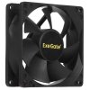 Вентилятор для корпуса ExeGate ExtraPower EP08025S3P черный, 80 мм, 2500 об/мин, 25.5 дБ, 3 pin