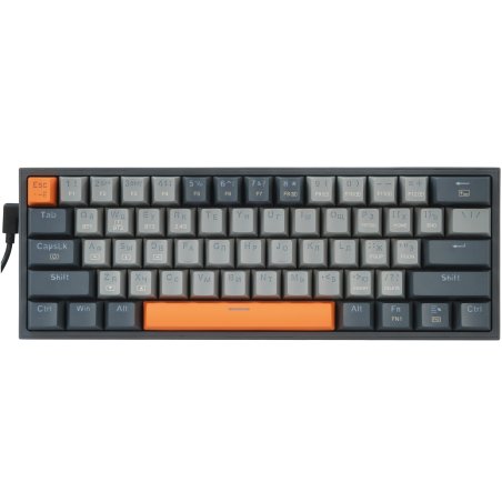 Клавиатура проводная REDRAGON Fizz RU,Rainbow,красные свитчи, механическая