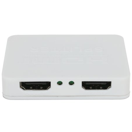Разветвитель HDMI 4K Splitter Orient HSP0102HL, 1->2, HDMI 1.4/3D, UHDTV 4K(3840x2160)/HDTV1080p/1080i/720p, HDCP1.2, питание от USB, пластик.корпус