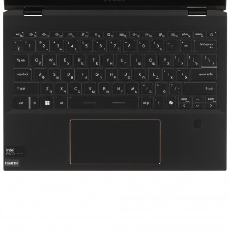 Ноутбук MSI Suммit E13 AI Evo A1MTG-001US Core Ultra 7 155H 16Gb SSD 1Tb Intel Iris Xe graphics 13.3" IPS Touch FHD+ (1920x1200) Windows 11 Home Multi Language черный WiFi BT Cam