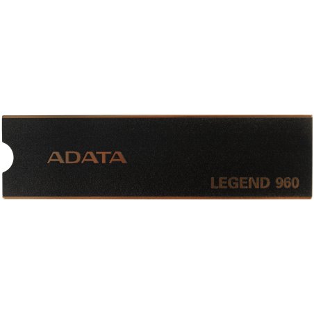 Накопитель SSD ADATA LEGEND 960, 2Tb, PCIe 4.0 x4, M.2 2280, NVMe, R/W 7400/6800, с радиатором
