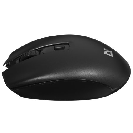 Мышь беспроводная Defender Proto MM-332 черный, 3200 dpi, радиоканал, Bluetooth, USB, кнопки - 4