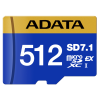 Флеш карта microSD 512Gb ADATA Premier Extreme microSDXC SD7.1 Express card Class 10 UHS-I U3 V30S 800/700 MB/s